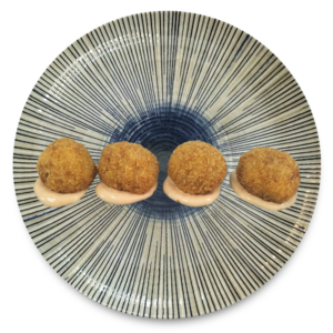 Croquetas caseras de camarón